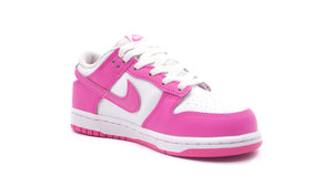 NIKE DUNK LOW PS WHITE/LASER FUCHSIA