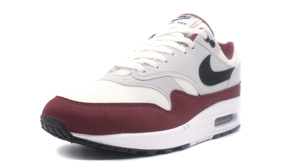 NIKE AIR MAX 1 WHITE/BLACK/DARK TEAM RED/PURE PLATINUM