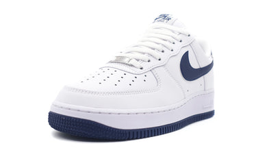 NIKE AIR FORCE 1 '07 WHITE/MIDNIGHT NAVY/WHITE 1