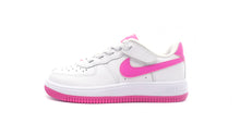 画像をギャラリービューアに読み込む, NIKE FORCE 1 LOW EASYON PS WHITE/LASER FUCHSIA