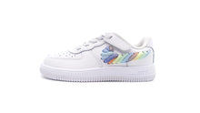 画像をギャラリービューアに読み込む, NIKE FORCE 1 LOW LV8 EASY ON PS WHITE/MULTI COLOR/TERRA BLUSH 3