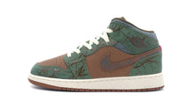 画像をギャラリービューアに読み込む, JORDAN BRAND AIR JORDAN 1 MID GS &quot;MICHAEL JORDAN&quot; ARCHAEO BROWN/TREE LINE/COCONUT MILK/LIGHT OLIVE 3