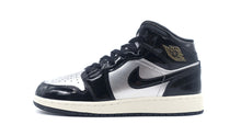 画像をギャラリービューアに読み込む, JORDAN BRAND AIR JORDAN 1 MID SE GS &quot;MICHAEL JORDAN&quot; BLACK/METALLIC GOLD/METALLIC SILVER/SAIL 3