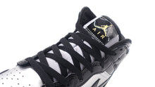 画像をギャラリービューアに読み込む, JORDAN BRAND AIR JORDAN 1 MID SE GS &quot;MICHAEL JORDAN&quot; BLACK/METALLIC GOLD/METALLIC SILVER/SAIL 6