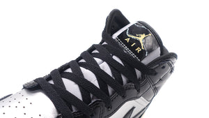 JORDAN BRAND AIR JORDAN 1 MID SE GS "MICHAEL JORDAN" BLACK/METALLIC GOLD/METALLIC SILVER/SAIL 6