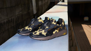 Puma DISC BLAZE LEOPARD LIGHT STRAW/CHOCOLATE