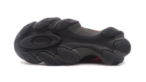 OAKLEY SUEDE FLESH SANDAL "OAKLEY FACTORY TEAM / BRAIN DEAD" LAVA/BLACK 4