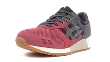 画像をギャラリービューアに読み込む, ASICS SportStyle GEL-LYTE III OG BRISKET RED/OBSIDIAN GREY 1