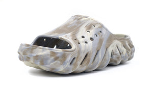 crocs ECHO MARBLED SLIDE BONE/MULTI – mita sneakers