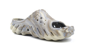 crocs ECHO MARBLED SLIDE BONE/MULTI 5