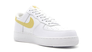 NIKE (WMNS) AIR FORCE 1 '07 WHITE/SATURN GOLD/WHITE 5