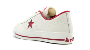 CONVERSE ONE STAR J "made in JAPAN"　WHT/RED