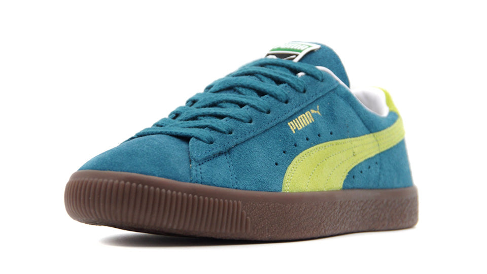 Puma SUEDE VTG BLUE CORAL/YELLOW ALERT/GUM 1