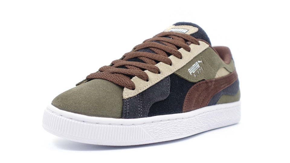 Puma SUEDE CAMOWAVE PUMA OLIVE/CHESTNUT BROWN/SHADOW GREY 1