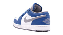 画像をギャラリービューアに読み込む, JORDAN BRAND AIR JORDAN 1 LOW &quot;TRUE BLUE&quot; &quot;MICHAEL JORDAN&quot; TRUE BLUE/CEMENT GREY/WHITE 2