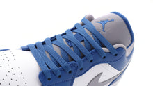 画像をギャラリービューアに読み込む, JORDAN BRAND AIR JORDAN 1 LOW &quot;TRUE BLUE&quot; &quot;MICHAEL JORDAN&quot; TRUE BLUE/CEMENT GREY/WHITE 6