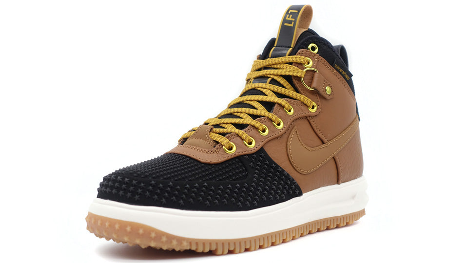 NIKE LUNAR FORCE 1 DUCKBOOT ALE BROWN/ALE BROWN/BLACK/GOLDTONE 1