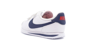 NIKE CORTEZ BASIC SL PSV WHITE/NEUTRAL INDIGO/HABANERO RED 2