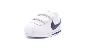 NIKE CORTEZ BASIC SL TDV WHITE/NEUTRAL INDIGO/HABANERO RED 1