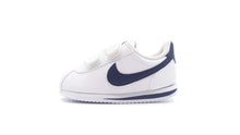 画像をギャラリービューアに読み込む, NIKE CORTEZ BASIC SL TDV WHITE/NEUTRAL INDIGO/HABANERO RED 3