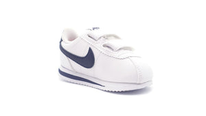 NIKE CORTEZ BASIC SL TDV WHITE/NEUTRAL INDIGO/HABANERO RED 5