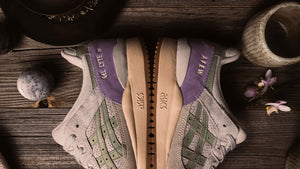 ASICS SportStyle GEL-LYTE III OG "Beauty Of Imperfection" "AFEW" POLAR SHADE/SEAGRASS 8