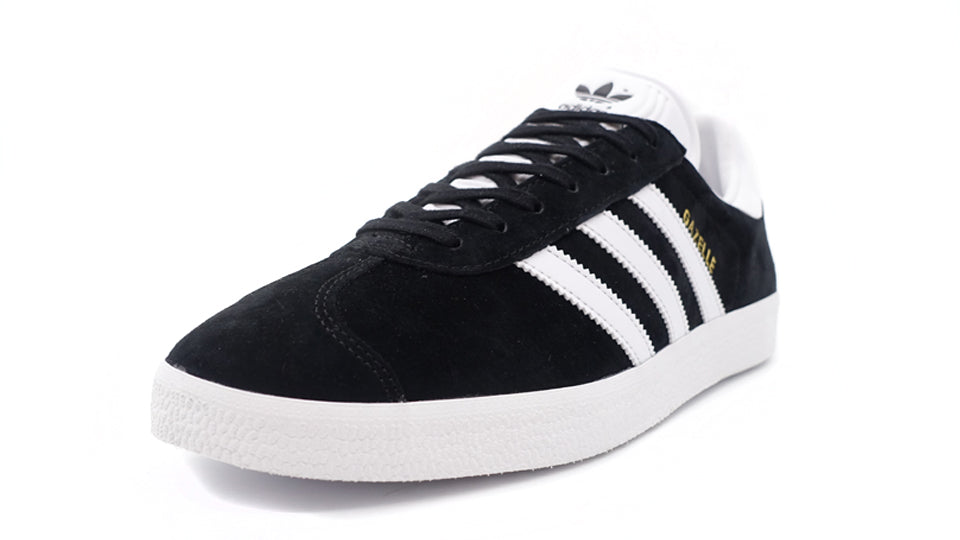 adidas GAZELLE CORE BLACK/WHITE/GOLD METALLIC – mita sneakers