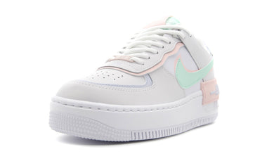 NIKE (WMNS) AIR FORCE 1 SHADOW WHITE/ATMOSPHERE/MINT FOAM/FOOTBALL GREY 1