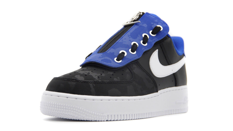 NIKE AIR FORCE 1 '07 SHROUD BLACK/WHITE/HYPER ROYAL 1