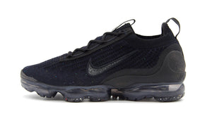 NIKE (WMNS) AIR VAPORMAX 2021 FLYKNIT BLACK/BLACK/METALLIC SILVER 3