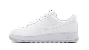 NIKE (WMNS) AIR FORCE 1 '07 NEXT NATURE WHITE/WHITE/BLACK/METALLIC SILVER 3