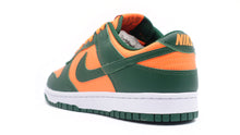 画像をギャラリービューアに読み込む, NIKE DUNK LOW RETRO &quot;MIAMI HURRICANES&quot; TEAM DARK GREEN/TEAM ORANGE/WHITE 2