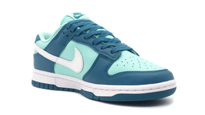 NIKE (WMNS) DUNK LOW GEODE TEAL/WHITE/EMERALD RISE 5