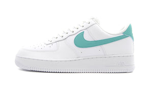 NIKE (WMNS) AIR FORCE 1 '07 WHITE/WASHED TEAL/WHITE 3