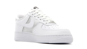 NIKE (WMNS) AIR FORCE 1 '07 WHITE/WHITE/BLACK/METALLIC SILVER 5