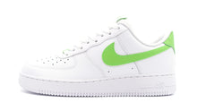 画像をギャラリービューアに読み込む, NIKE (WMNS) AIR FORCE 1 &#39;07 WHITE/ACTION GREEN 3