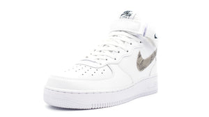 NIKE (WMNS) AIR FORCE 1 '07 MID WHITE/SANDDRIFT/BLACK 1