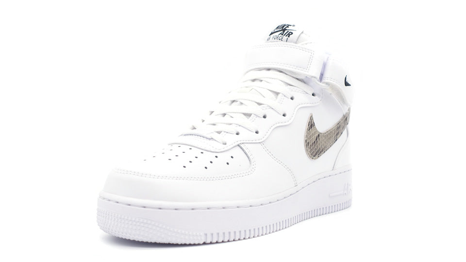 NIKE (WMNS) AIR FORCE 1 '07 MID WHITE/SANDDRIFT/BLACK 1