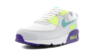 NIKE (WMNS) AIR MAX 90 WHITE/WASHED TEAL/OFF WHITE/PURE PLATINUM 1