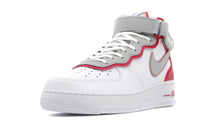 画像をギャラリービューアに読み込む, NIKE AIR FORCE 1 MID &#39;07 LV8 WHITE/LIGHT SMOKE GREY/GYM RED 1