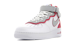 NIKE AIR FORCE 1 MID '07 LV8 WHITE/LIGHT SMOKE GREY/GYM RED 1