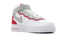 画像をギャラリービューアに読み込む, NIKE AIR FORCE 1 MID &#39;07 LV8 WHITE/LIGHT SMOKE GREY/GYM RED 5