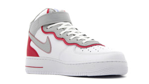 NIKE AIR FORCE 1 MID '07 LV8 WHITE/LIGHT SMOKE GREY/GYM RED 5