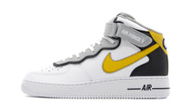 画像をギャラリービューアに読み込む, NIKE AIR FORCE 1 MID &#39;07 LV8 WHITE/DARK SULFUR/BLACK 3