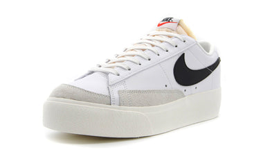 NIKE (WMNS) BLAZER LOW '77 PLATFORM WHITE/BLACK/SAIL/TEAM ORANGE/WHITE 1