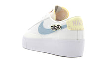 画像をギャラリービューアに読み込む, NIKE (WMNS) BLAZER LOW PLATFORM NEXT NATURE &quot;AIR SPRUNG&quot; WHITE/BOARDER BLUE/PINK OXFORD 2