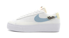 画像をギャラリービューアに読み込む, NIKE (WMNS) BLAZER LOW PLATFORM NEXT NATURE &quot;AIR SPRUNG&quot; WHITE/BOARDER BLUE/PINK OXFORD 3