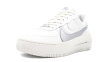 画像をギャラリービューアに読み込む, NIKE (WMNS) AIR FORCE 1 PLT.AF.ORM SUMMIT WHITE/METALLIC SILVER/SAIL 1