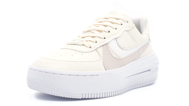 NIKE (WMNS) AIR FORCE 1 PLT.AF.ORM PALE IVORY/SUMMIT WHITE/LIGHT OREWOOD BROWN 1