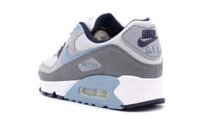 NIKE AIR MAX 90 PURE PLATINUM/WORN BLUE/OBSIDIAN/WOLF GREY/COOL GREY 2